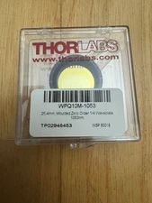 ThorLabs WPQ10M-1053 Zero-Order Quarter-Wave Plate, SM1-Thread Mount, 1053 nm