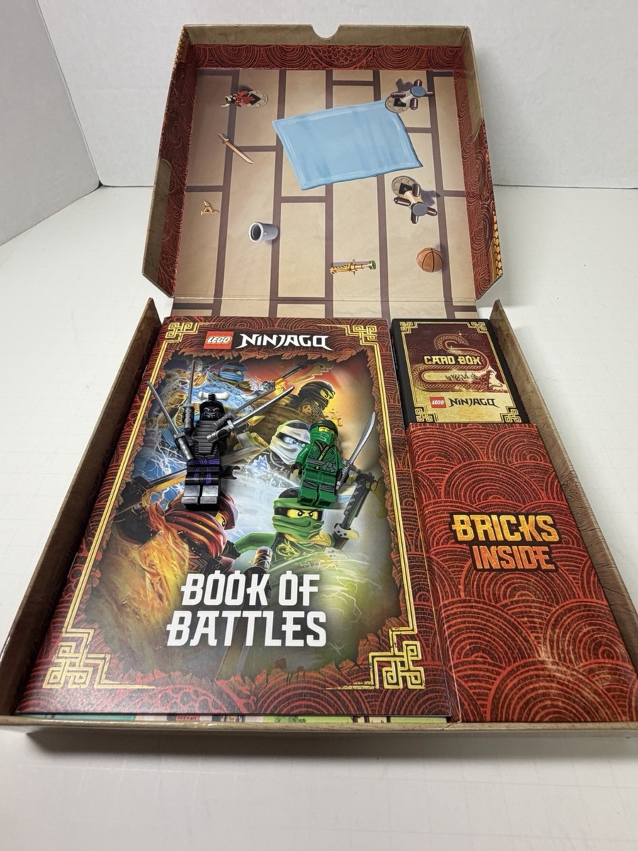 LEGO Ninjago Battle Box, Book, Game, 5096175, Minifigures Complete