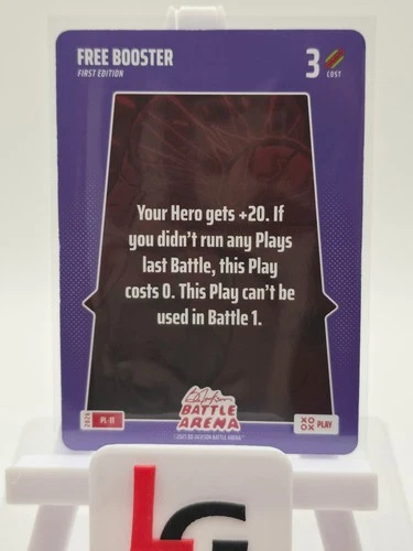 Bo Jackson Battle Arena 2026 Play Free Booster PL-11 SP 1st Edition