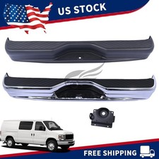 For 1992-2014 Ford Econoline Van E-150 E-250 E-350 Rear Step Bumper Assembly For 1992-2014 Ford Econoline Van E-150 E-250 E-350 Rear Step Bumper Assembly