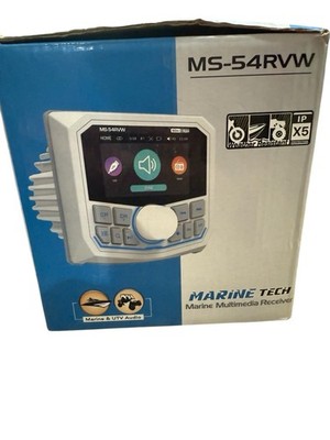 MarineTech MS-54RVW   3  Powersport & Marine Digital Media Receiver W/Bluetooth