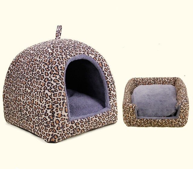Canopy Mongolian Tent Bed for Dog Cat Small Animal Pet ...