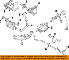 CHRYSLER OEM 15-23 Challenger Cooling Intercooler-Reservoir Tank 5181870AF