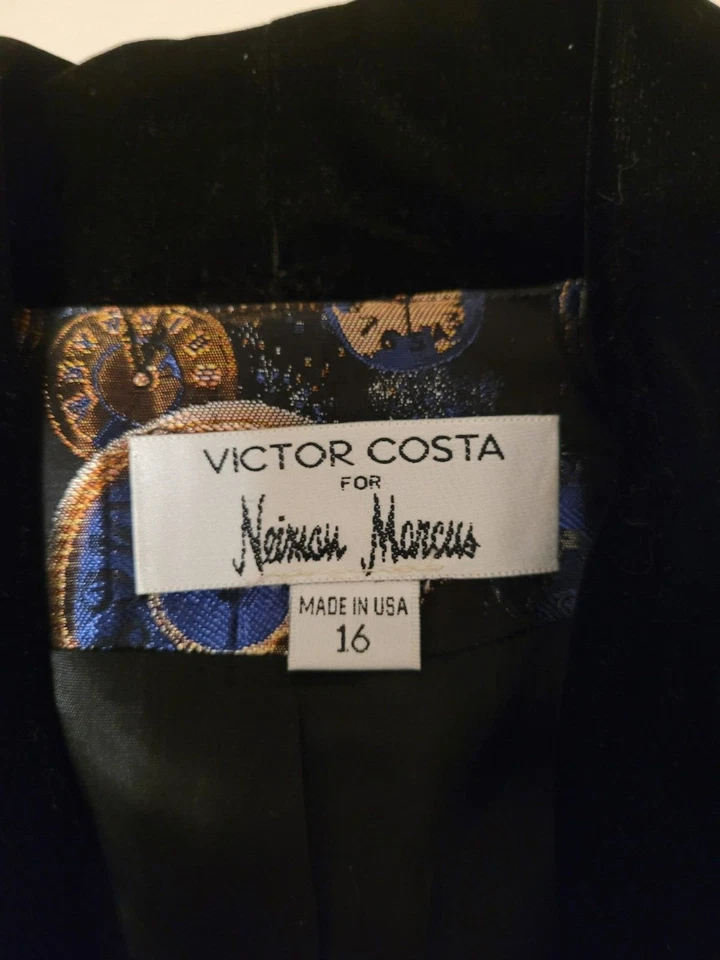 VICTOR COSTA for Neiman Marcus Y2K New Year Jacket (Size 16) - Image 3 of 4
