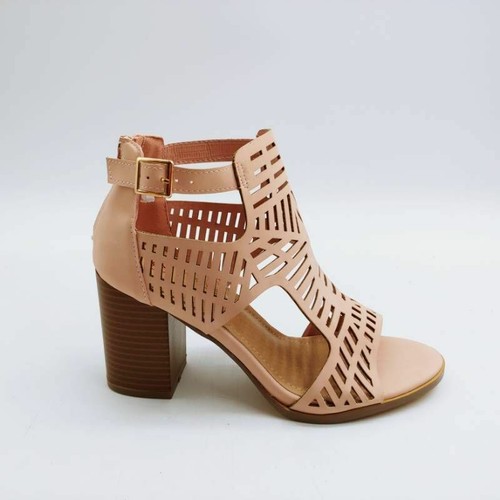 DBDK Womens Calissa Sandal Block Heels 