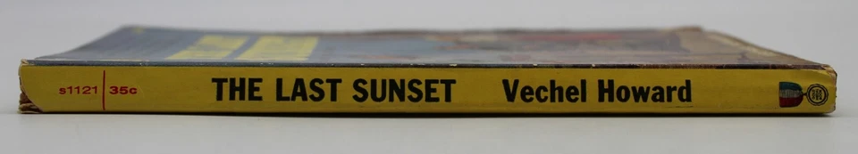 Последний закат Vechel Howard Золотая медаль s1121 Rock Hudson Kirk Douglas Cov VG- - Изображение 3 из 4