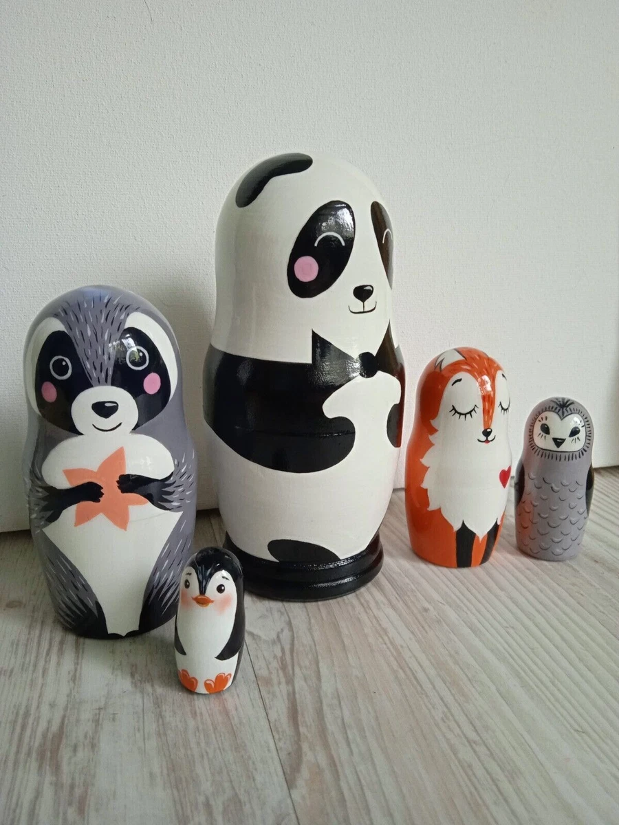 Nesting dolls best sale animals
