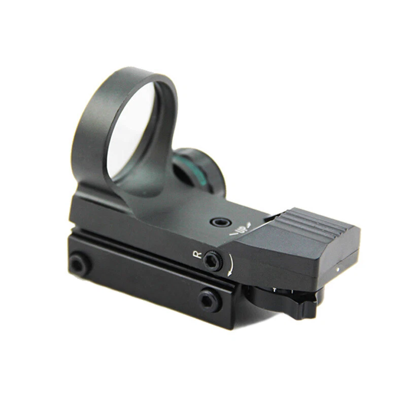 Tactical 1x22x33 Red Green Dot Scope Multi Reticle 4 Pattern Reticle Rifle Scope - Image 4 of 4