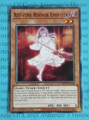 Ret-time Reviver Emit-ter MP21-DE160 Common Yu-Gi-Oh Karte 1. Auflage Neu