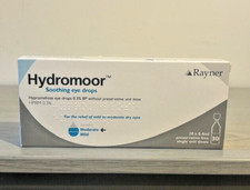 New Hypromellose Hydromoor 0.3% Soothing Eye Drops 30 ampoules 0.4ml Exp 12/2026