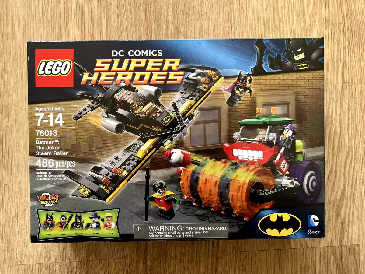 LEGO DC Comics Super Heroes Batman The Joker Steam Roller 76013