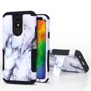 Para LG Q7 Plus-koolkase Hopper Armadura híbrida resistente capa-Mármore 43  | eBay