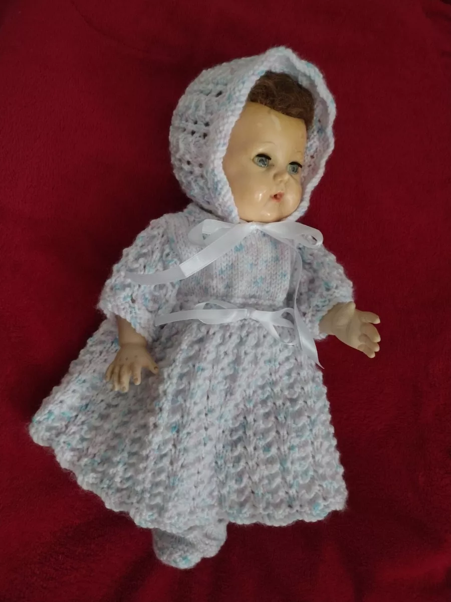 Doll Clothes Handmade Dress set for vintage Tiny Tears 16