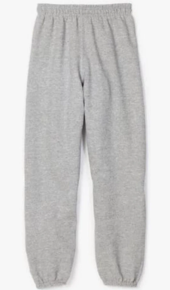 SOFFE Pantalones de Sudadera Oxford Gris Elástico Cordón Cintura Juvenil Talla L Regreso a la Escuela Foto 2 de 4