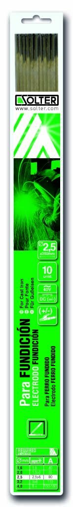 Electrodes Solter Ø 2,5 Mm Casting (10 Units) NUOVO
