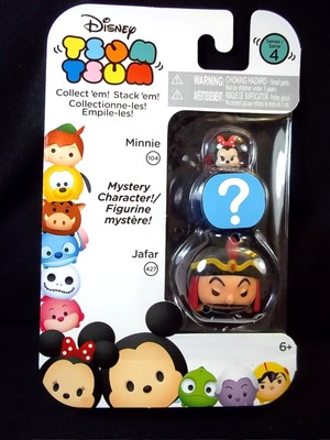 Disney Tsum Tsum pack Series Jafar Mystery character Minnie