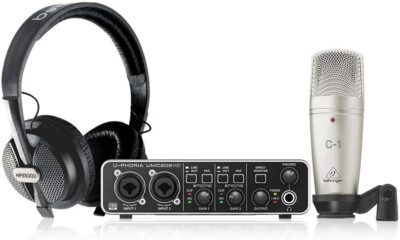 BEHRINGER Recording Bundle Set U-PHORIA STUDIO PRO New in Box