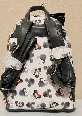 New Loungefly Disney Mickey Minnie Mouse Cupcake Black  display picture 2