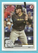 2020 Bowman Baseball Trent Clark Grisham Rookie San Diego Padres #83