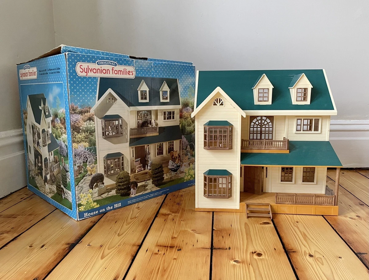 Sylvanian Families Calico Critters Manor House Hill On The Hill