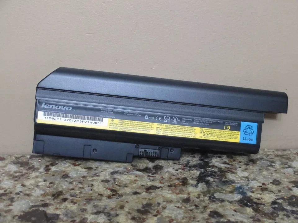 Batería de fábrica al por menor Lenovo y 41++ (9 celdas) 40Y6797 t500 t61p r500 t60p r61 Foto 3 de 4