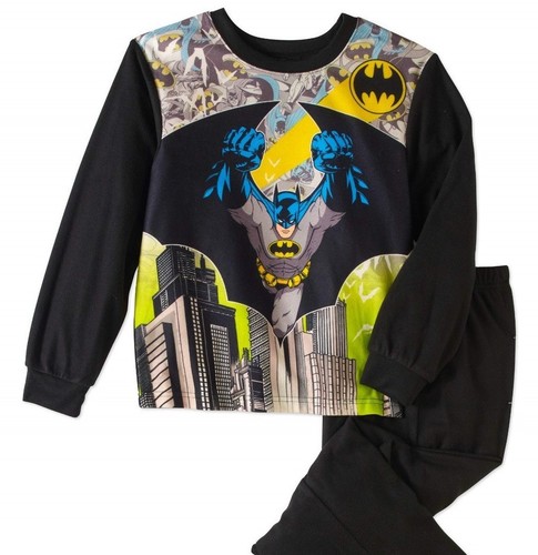 boys 2pc flannel batman pajamas set new with tags size 10/12
