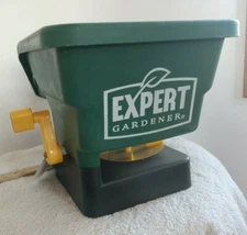 EXPERT GARDENER HAND HELD SEED / ICE MELT / SALT / FERT. SPREADER, NEW WITH TAGS