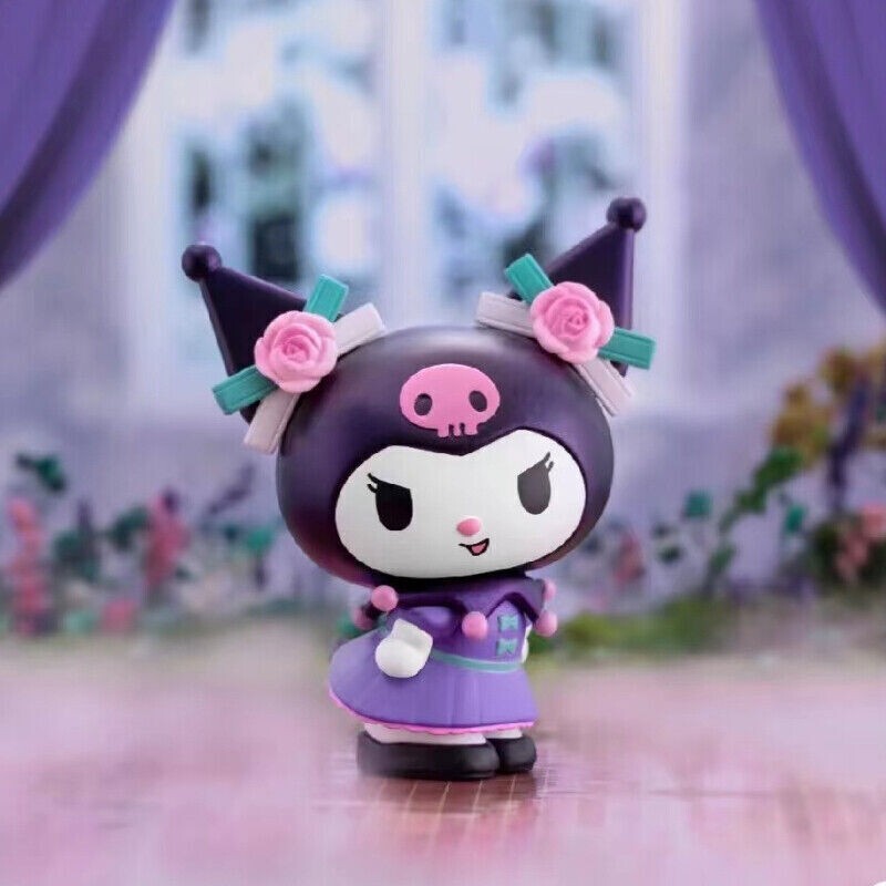 クロミ　フィギュア　海外　MINISO Miniso X Sanrio Kuromi Party Series Party Dancer Figure Blind Box