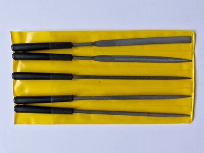 MARKENLOS Mini Nadelfeilen Set für Modellbau und Feinmechanik