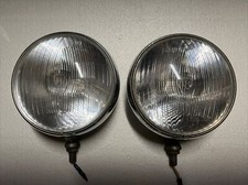 S.e.v. Sev Marchal Iode 709 Starlux Fog Lights Lamps Vintage 7.5 Made In France S.e.v. Sev Marchal Iode 709 Starlux Fog Lights Lamps Vintage 7.5 Made In France