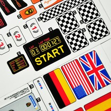 Replacement sticker for set 75912 Precut sticker