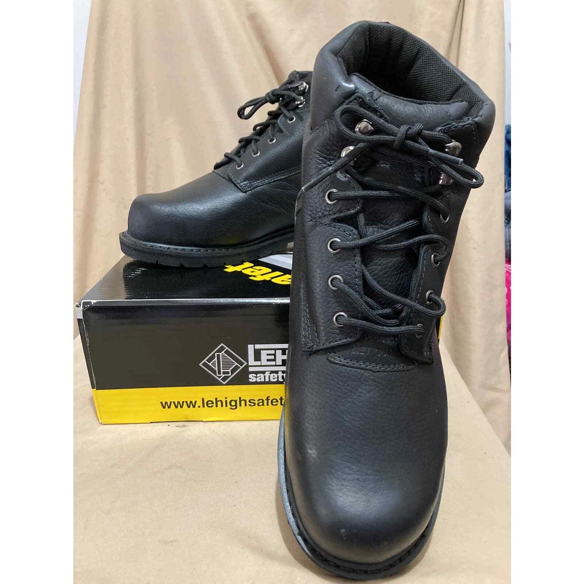 Lehigh Safety Shoes Unisex Steel Toe Work Boot Size 11(W), 58% OFF