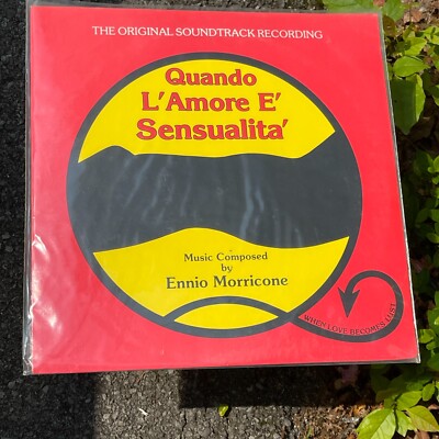 Quando L Amore E  Sensualita , Morricone OST Soundtrack, Vinyl LP Record SEALED!
