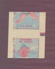 1980 Reyauca Venezuela Space Invaders Paper Wax Pack QUANTITY AVAILABLE
