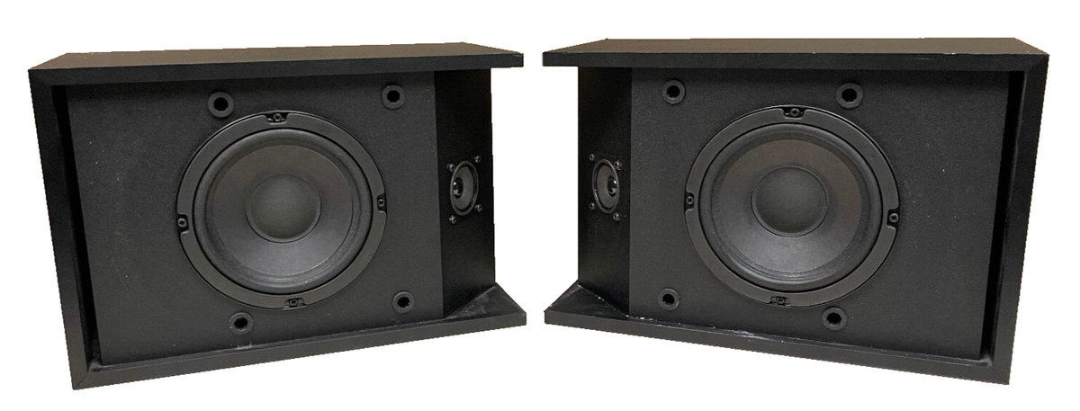 Vintage Bose 2.2 Direct Reflecting スピーカー Bose 2.2 Direct Reflecting Wood Angled Bookshelf Speakers R/L