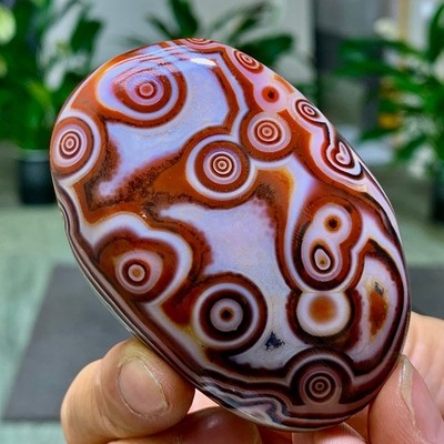 94G  Natural Gobi Agate Eye Agate/Crystal raw stone Madagascar