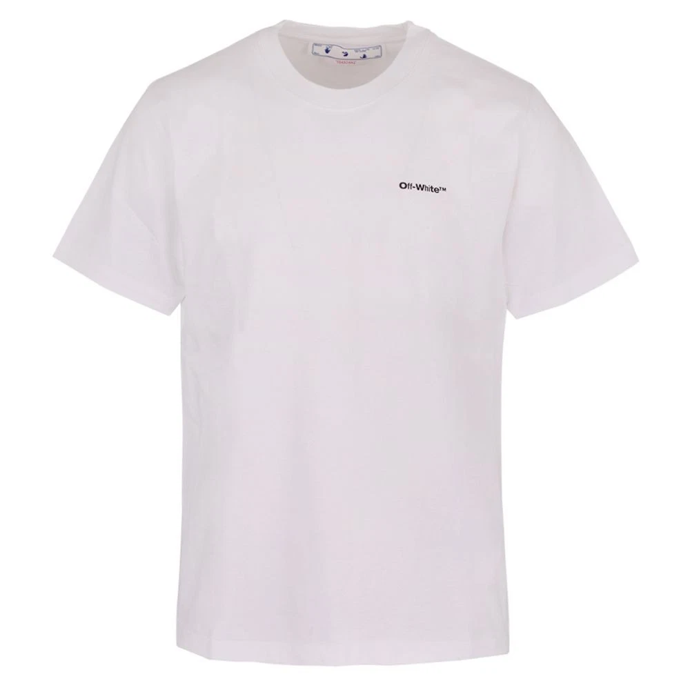 OFF WHITE T shirt manica corta bianco sporco 45806196