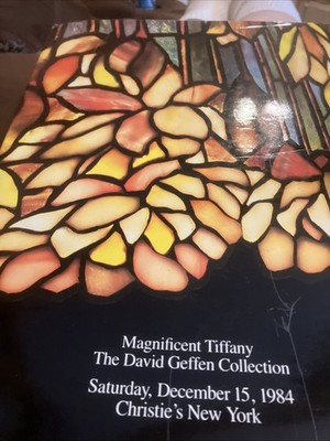 Magnificent Tiffany The David Gergen Collection Sat, December 15, 1984