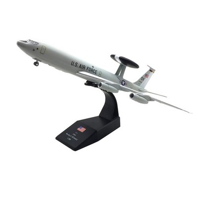 Alloy+ABS Plastic 1/200 Scale US E-3 E3 Sentry AWACS High Simulation Plane Model