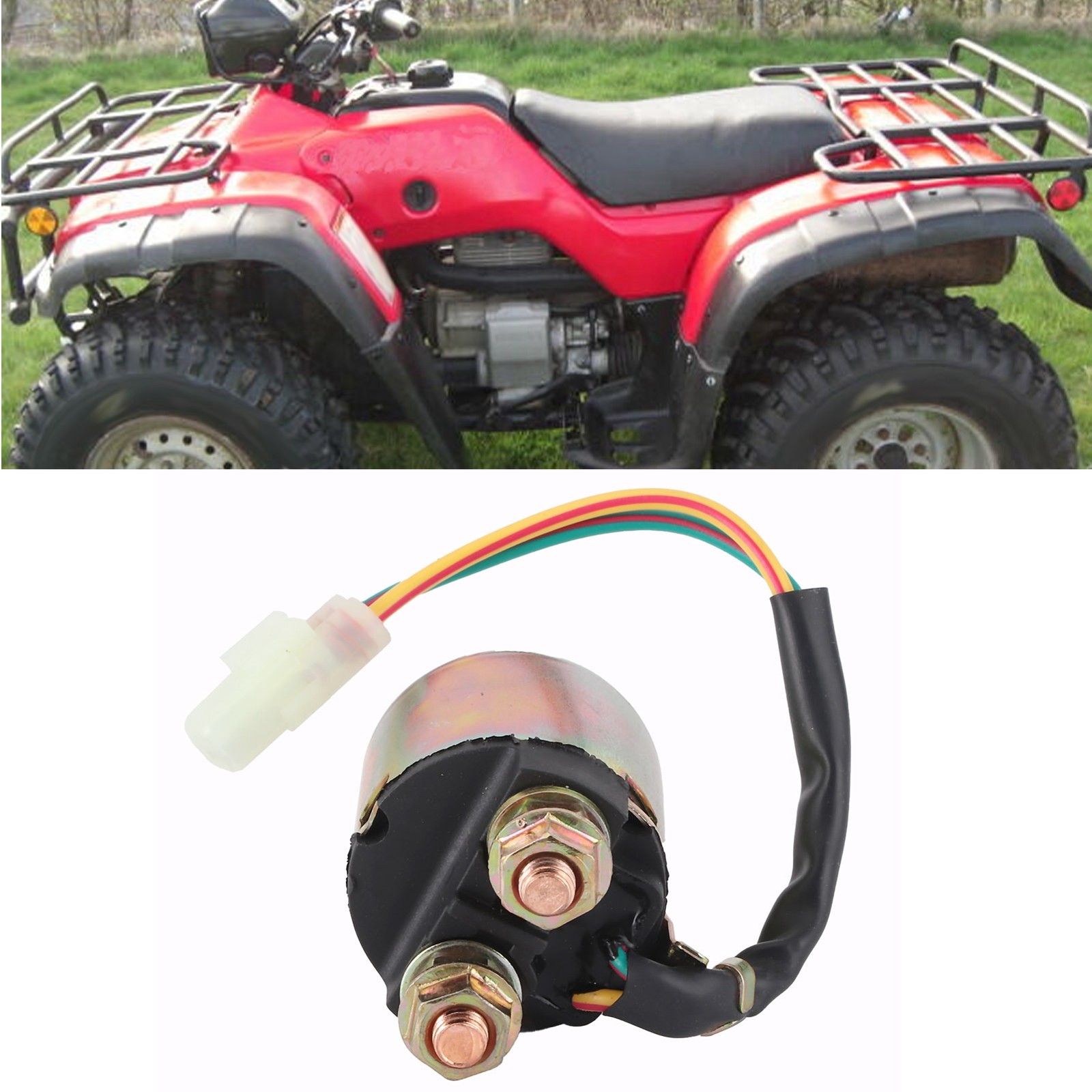 Starter Relay Solenoid For ATV TRX450 Fourtrax Foreman 1998-2009