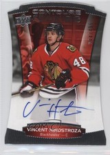 2015-16 Upper Deck Contours Rookie 244/499 Vincent Hinostroza #110 Auto 1x1