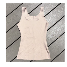 Skinnygirl Seamless Shapewear Tank Top Beige Size M Nylon Spandex