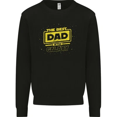 Fête Des Pères Le Meilleur Papa Dans La GALAXIE Sweat-Shirt Pour Hommes - Photo 1/4