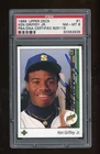 Ken Griffey Jr 1989 Upper Deck UD #1 Autograph Rookie Card #548 PSA 8 PSA/DNA