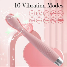 Orgasm Vibrator G-Spot Dildo Finger Massager Sex Toys For Women Multispeed