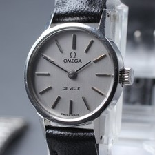 Montre Femme Vintage 1977 OMEGA DeVille Cal.625 Argent Remontage Manuel 20mm