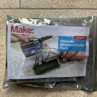 Make: Ultimate Microcontroller Pack - New, Makerspace Electronics