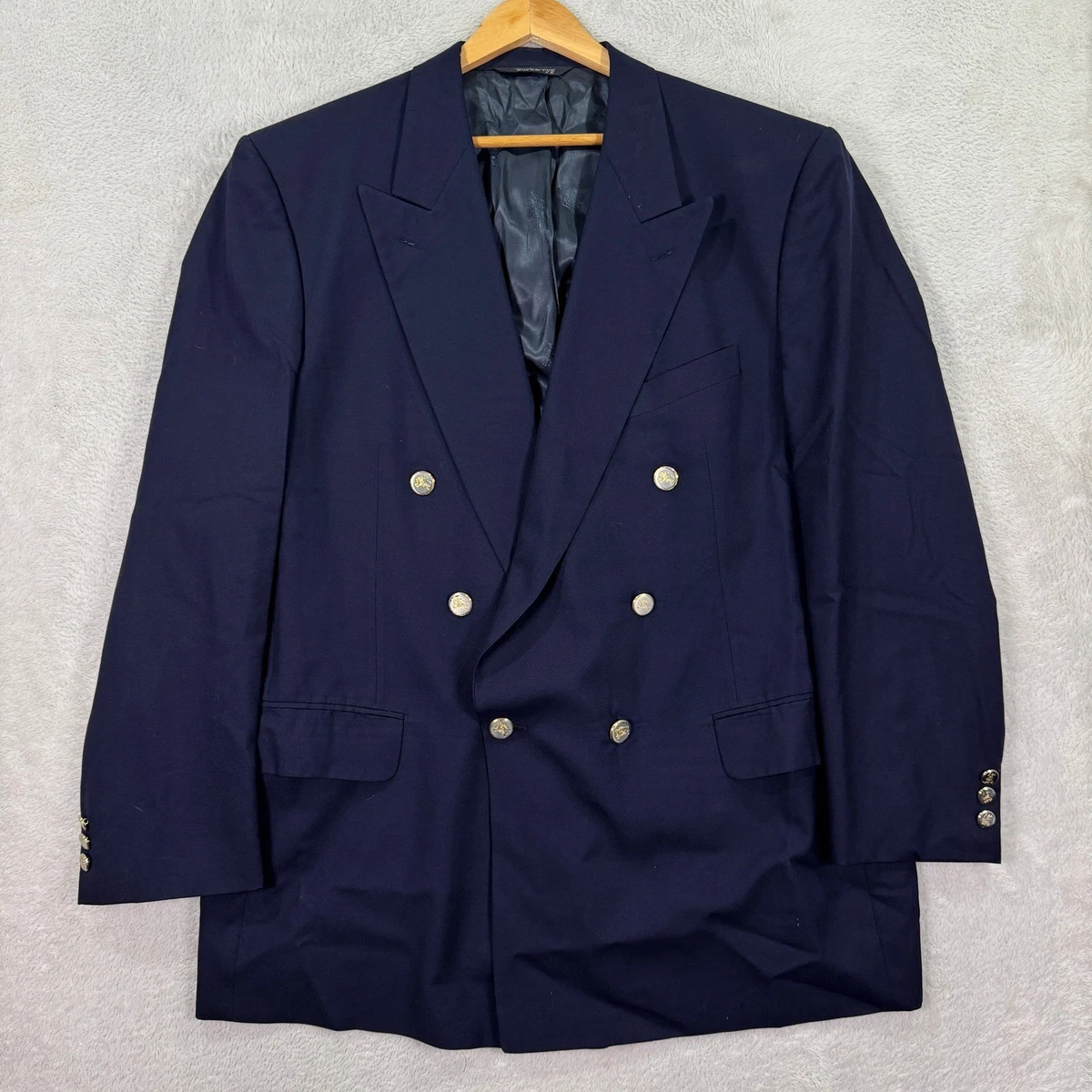 ジャケット・アウター 25ssMerino Saxony Double Breasted Jacket Double-Breasted Denim Jacket - Noah