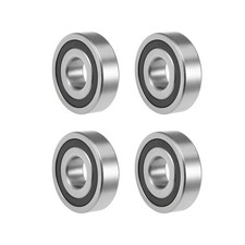 4 Pcs 1638-2RS Deep Groove Ball Bearings For Equipment Double Sealed Steel Z2