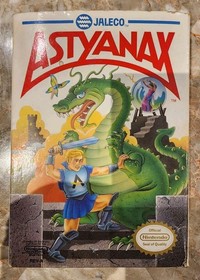  Astyanax The Warrior, NES Nintendo CIB Manual BOX Game CARTRIDGE Sleeve: Jaleco